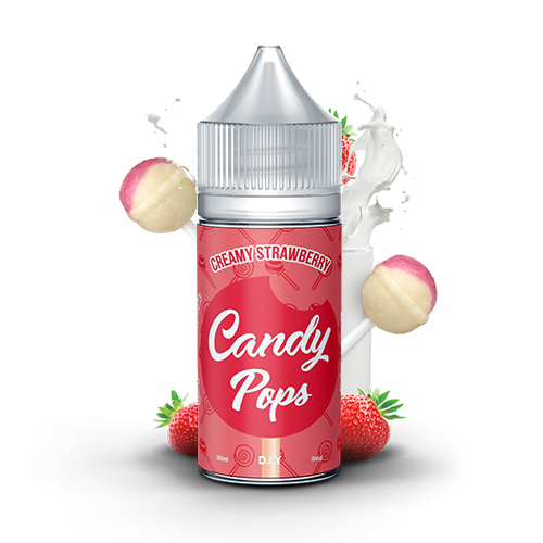 D.I.Y. Candy Pops - Creamy Strawberry 30ml