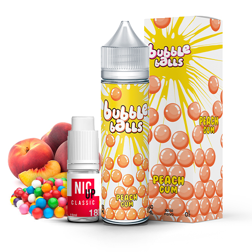 Bubble Balls - Peach Gum | vapeur france