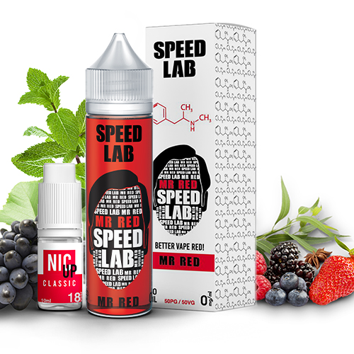 E-liquide Speed Lab - Mr Red 60ml