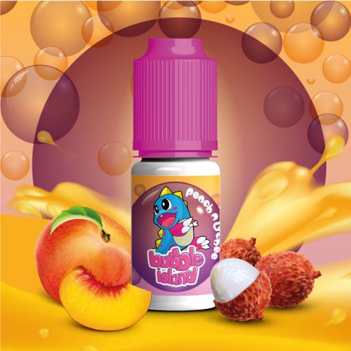 E-liquide Bubble Island Peach n Lychee 10ml | vapeur france