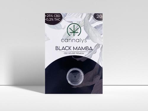 Cannalys - Black Mamba - +25%CBD